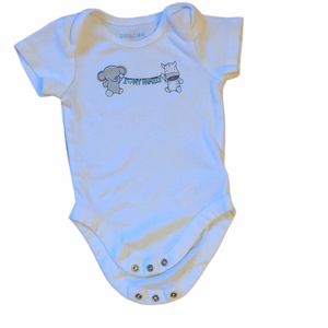 I love my family white onesie bodysuit